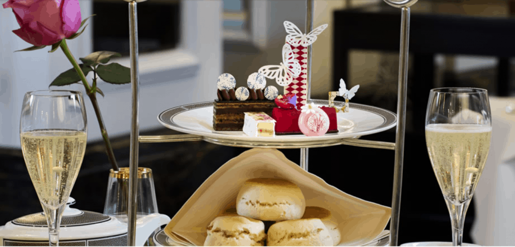 Langham London's afternoon tea with Wedgwood