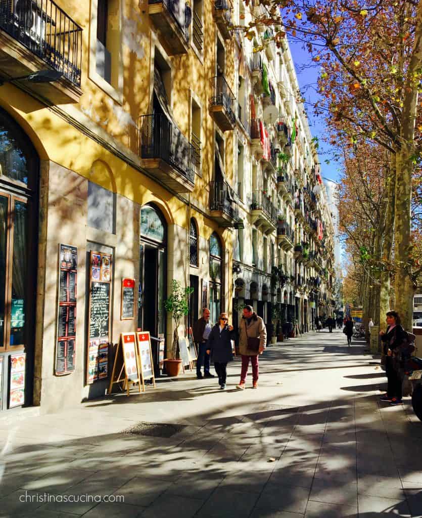 street in Barcelona