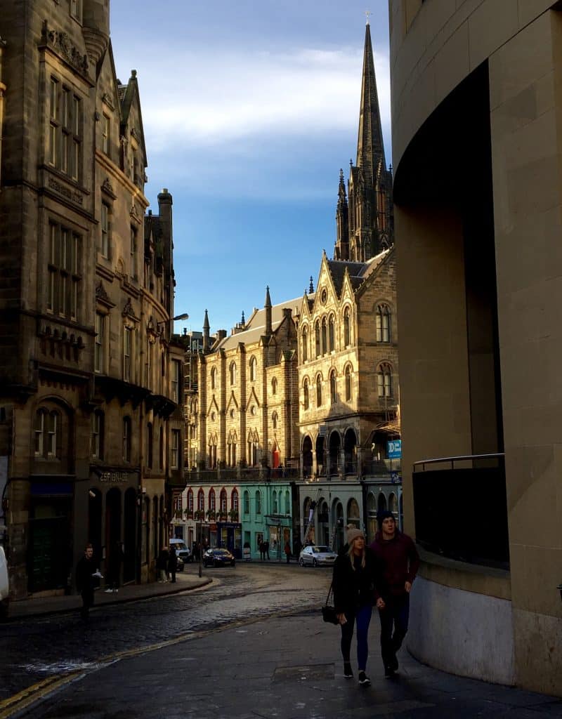 Street in Edinburgh