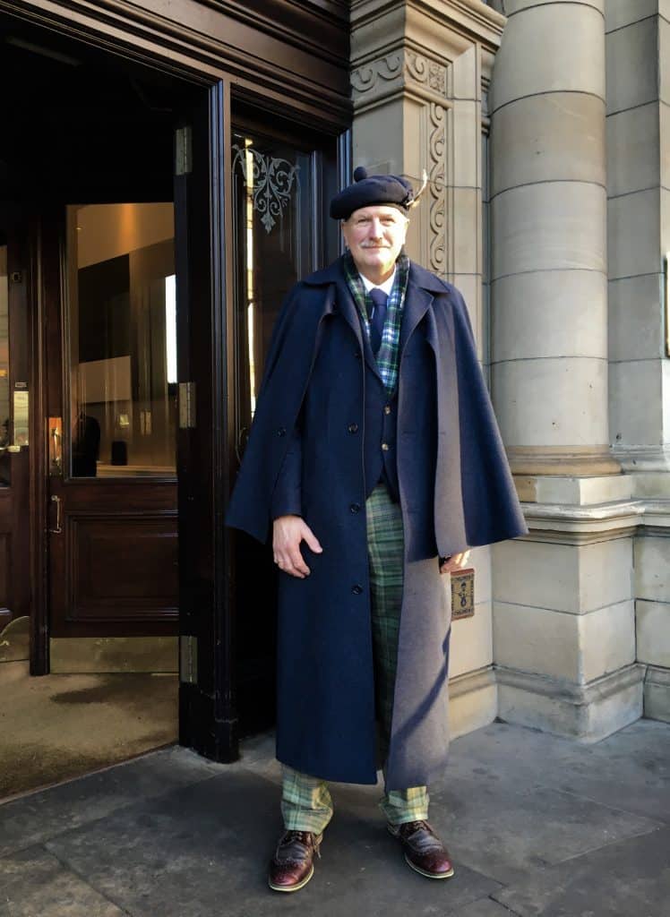 The Balmoral Hotel doorman.