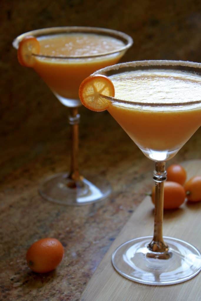kumquat martinis