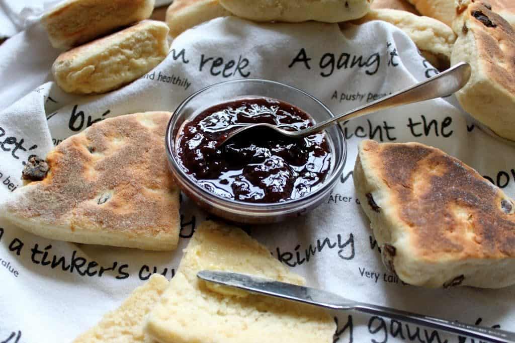 Cream Girdle Scones and jam 11 authentic simple Scottish recipes