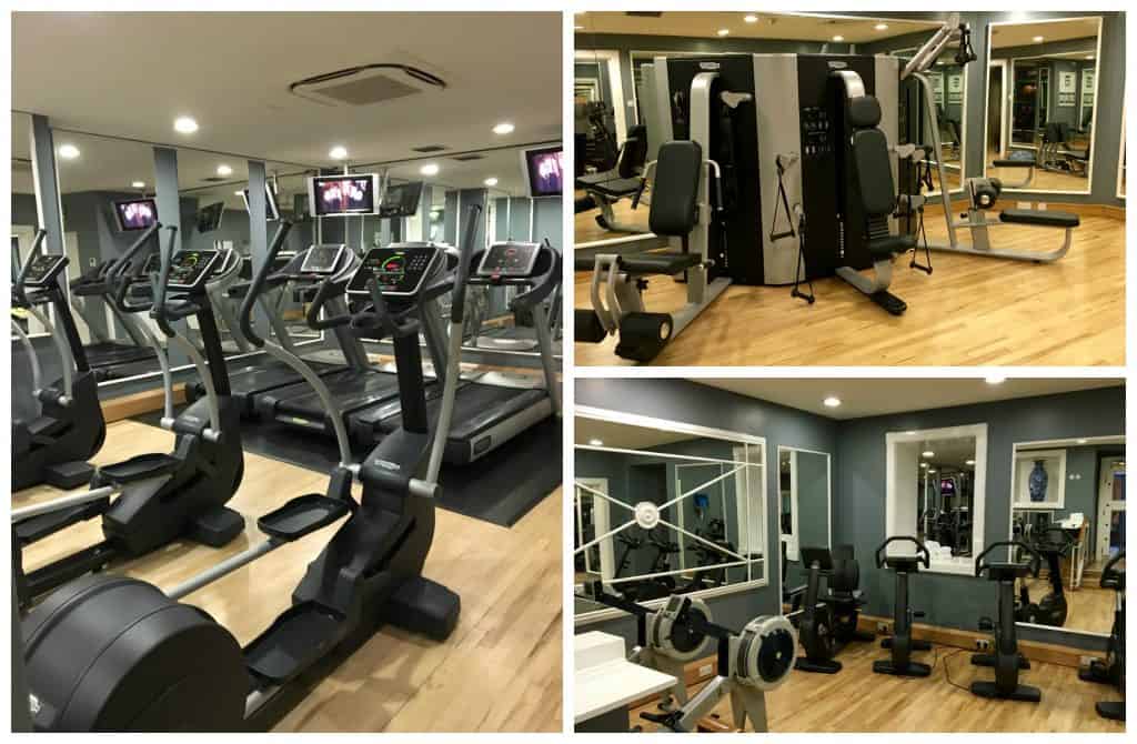 Workout areas at Balmoral Hotel