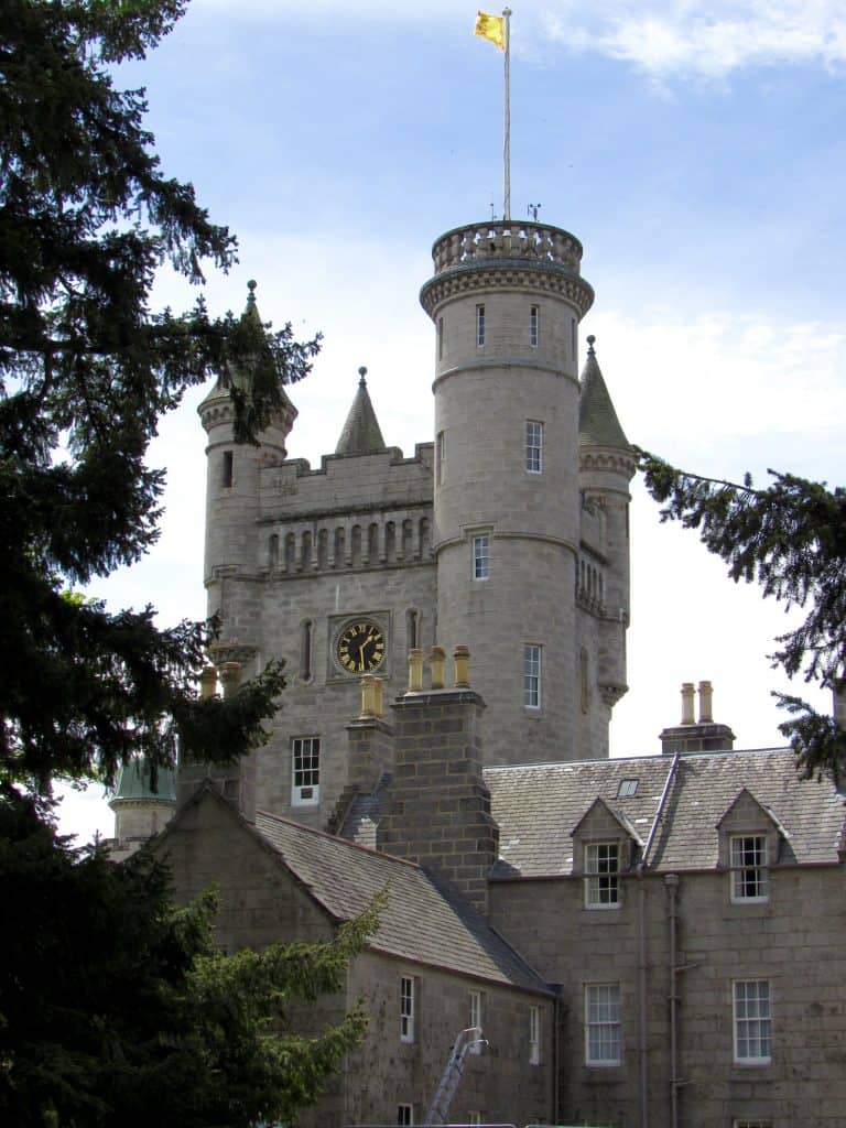 Balmoral Castle on a castle tour of Scotland