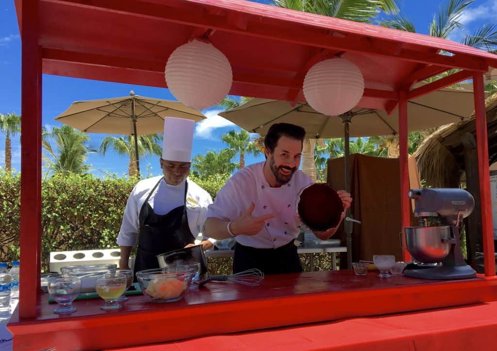 Johnny Iuzzini and Jonathan Bennett Villa del Palmar at the Islands of Loreto