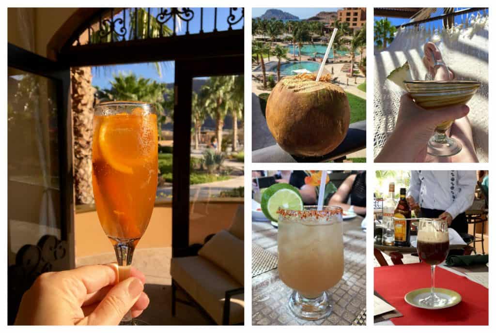 Drinks at Villa Del Palmar in Loreto