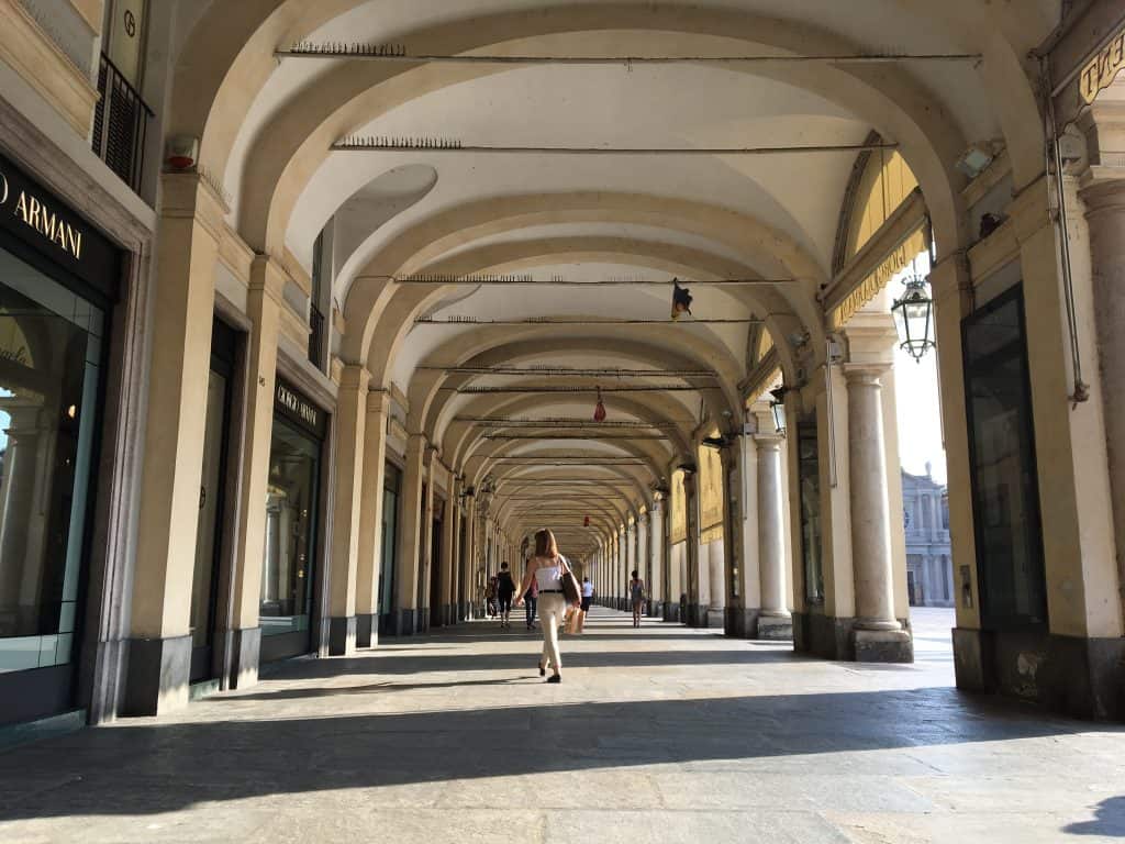 arcade colonnade torino turin