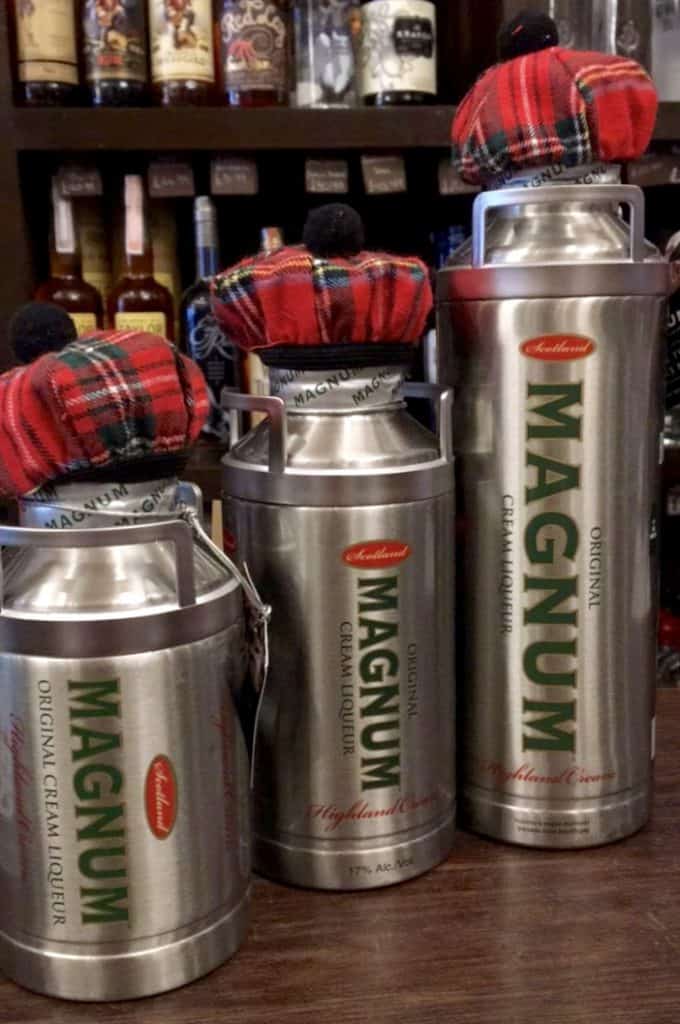 Magnum Bottles with Scottish bonnets