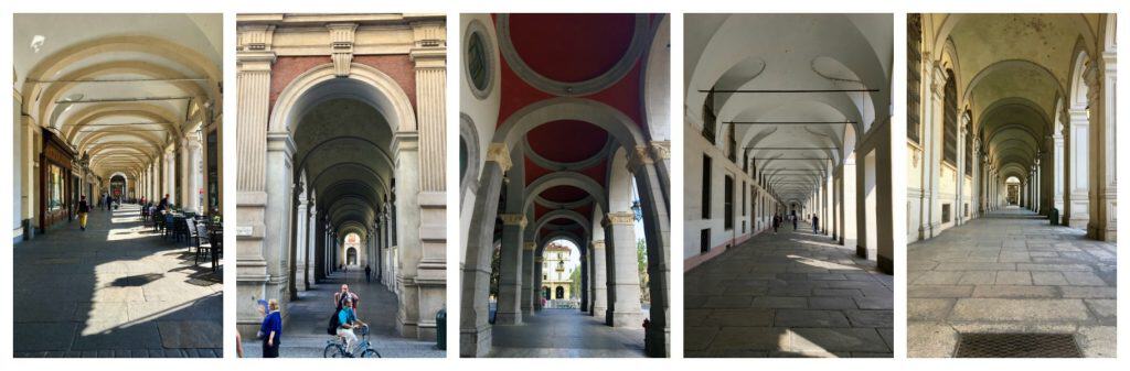 arcades Turin Torino colonnade Italy travel