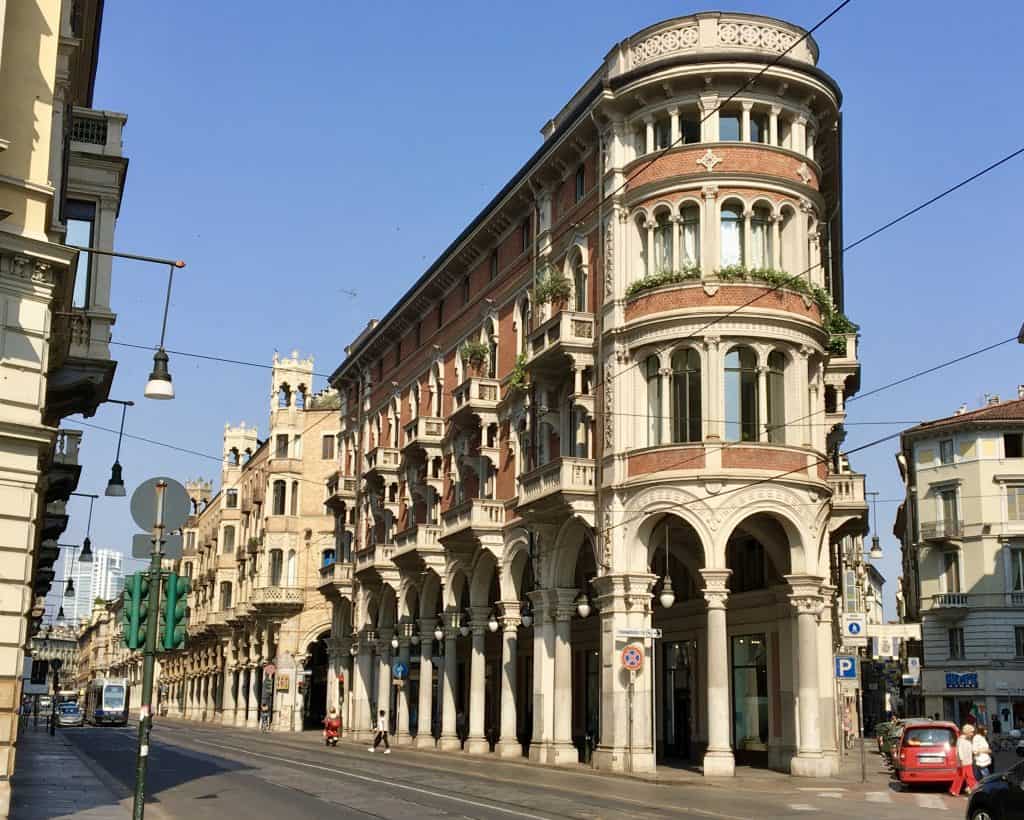 Turin architecture building 