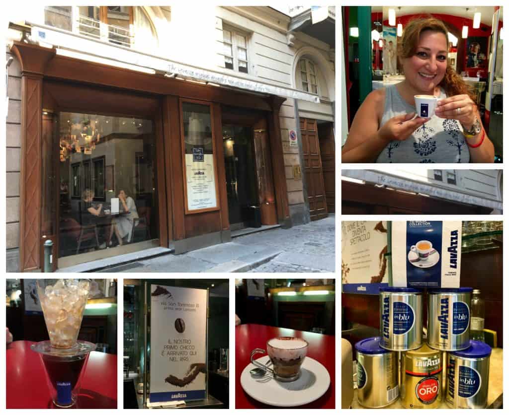 original lavazza coffee shop turin torino italy caffe