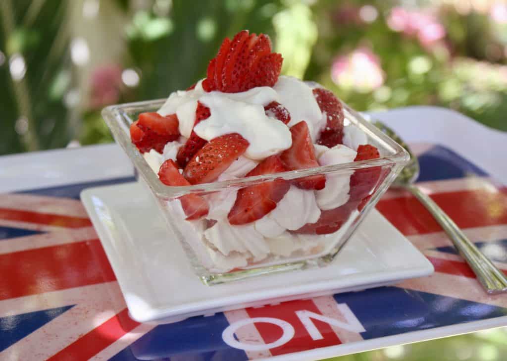 Eton Mess recipe British classic dessert meringues strawberries cream