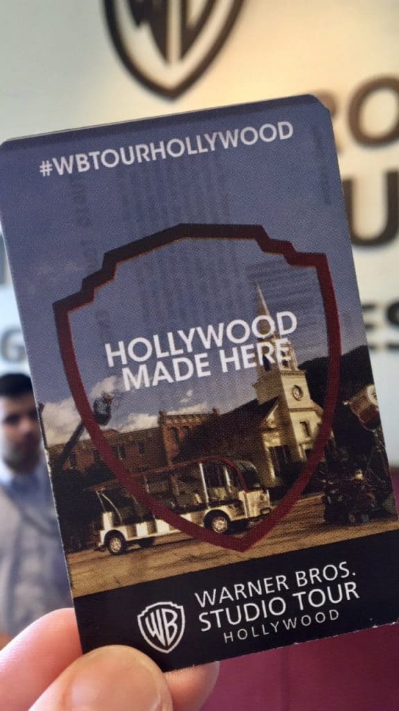 Warner Bros studio tour Hollywood ticket