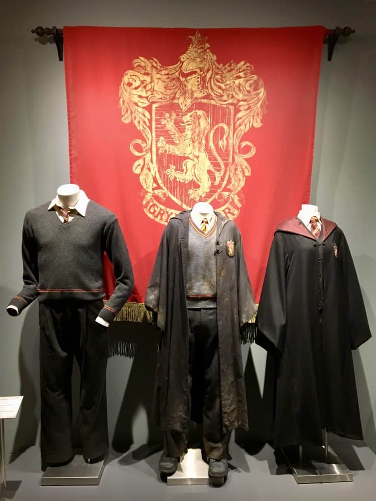 Harry Potter costumes at Warner Bros Hollywood