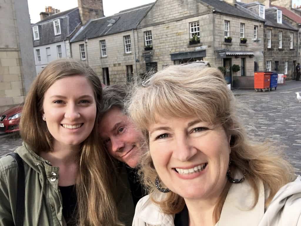 Family in St Andrews