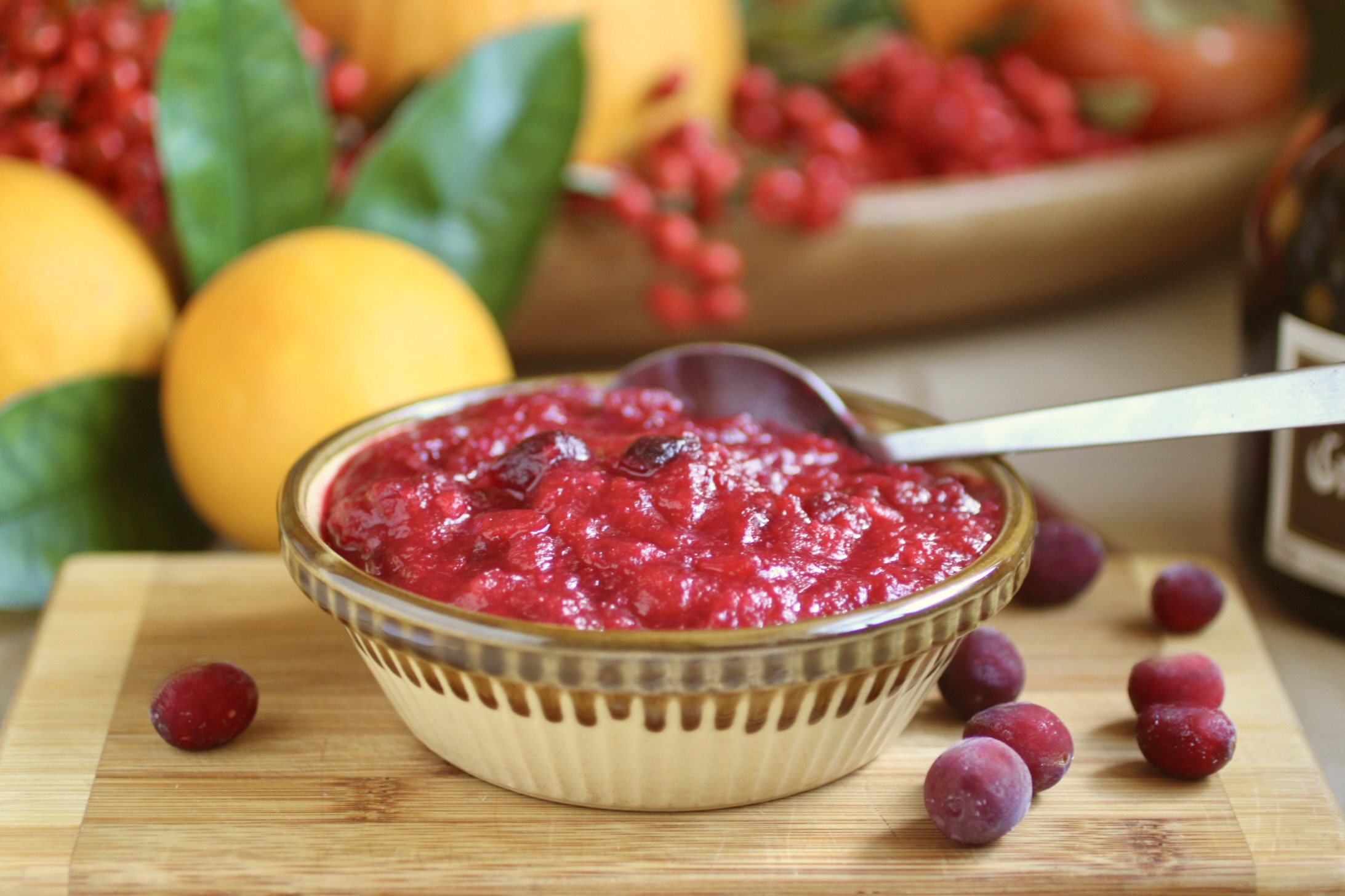 Cranberry Orange Sauce with Grand Marnier (Triple Orange Flavor) - Christina's Cucina