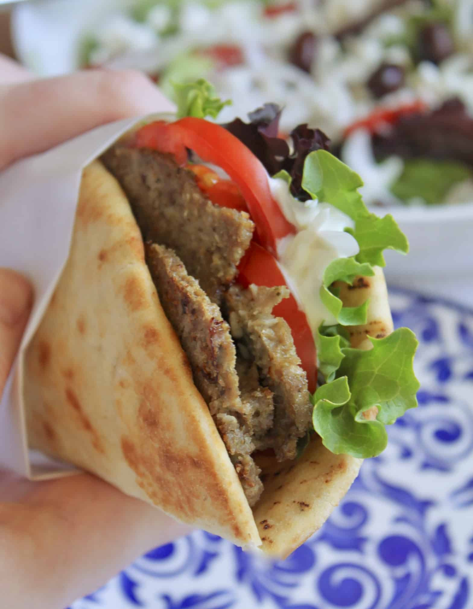 Homemade Greek-Style Gyros with Tzatziki Sauce - Christina's Cucina