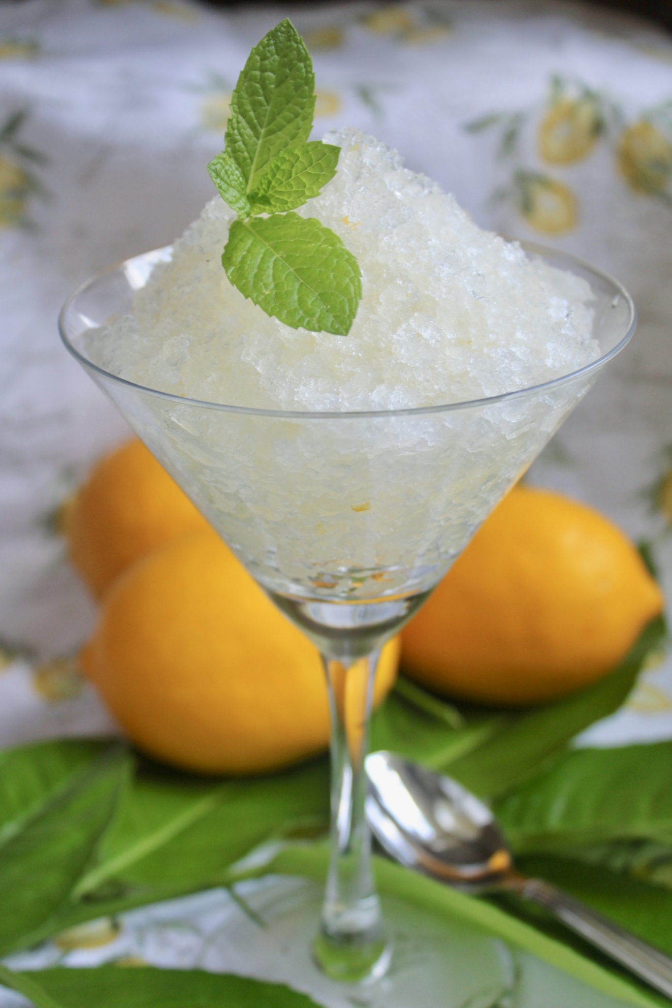 Zitronengranita oder Zitroneneis (Granita al Limone) - Christina&amp;#39;s ...