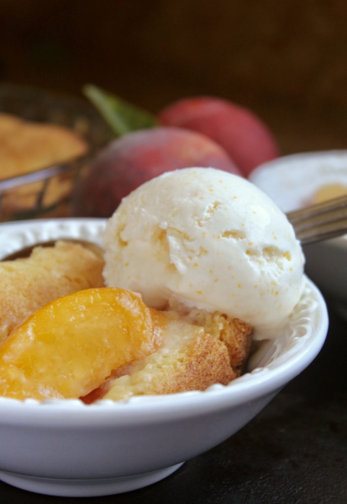 Easy Peach Cobbler (Using Fresh, Frozen Or Canned Peaches) - Christina ...