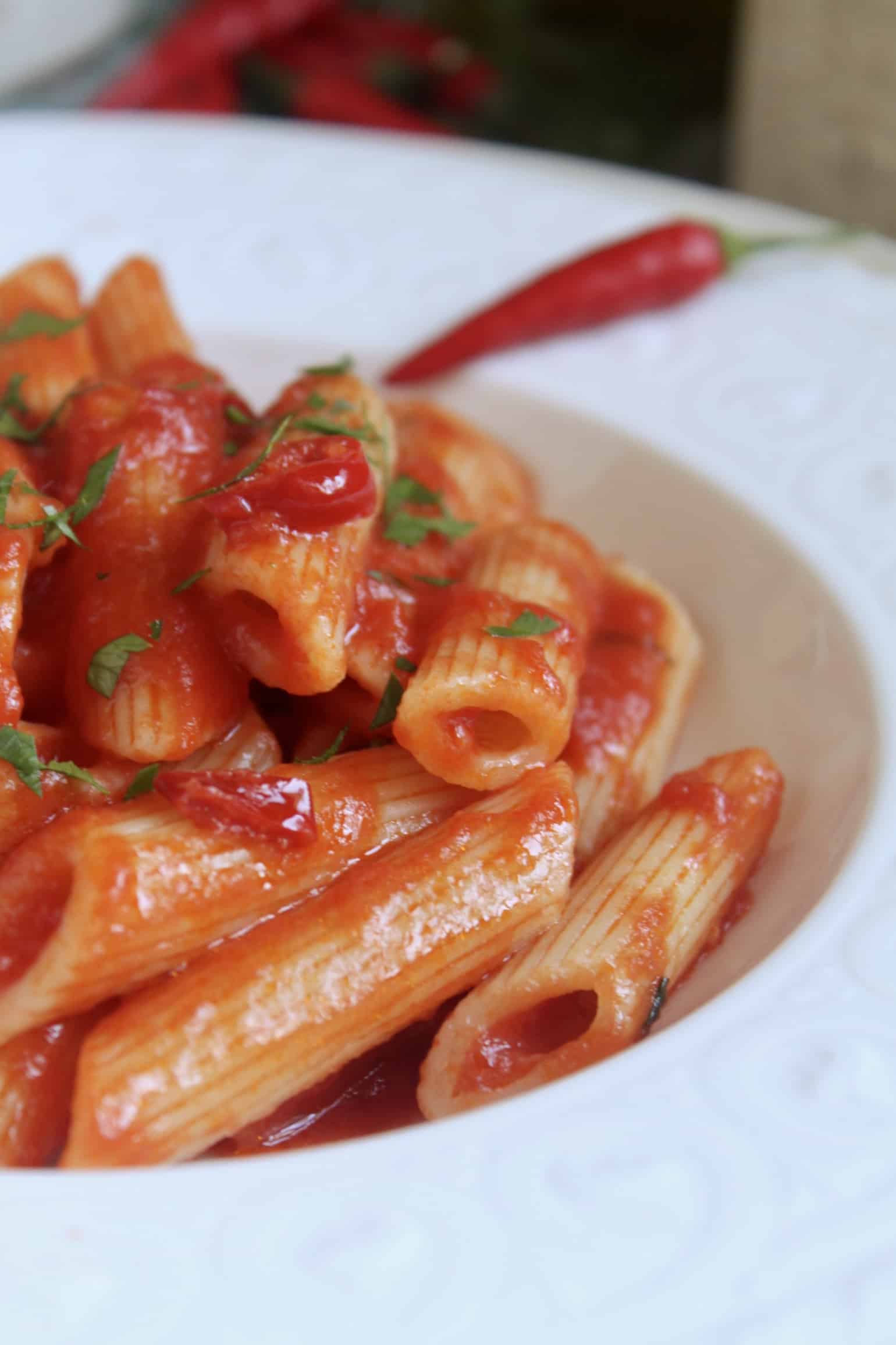 Homemade Penne Arrabbiata: Authentic Italian Spicy Pasta Recipe -  Christina's Cucina
