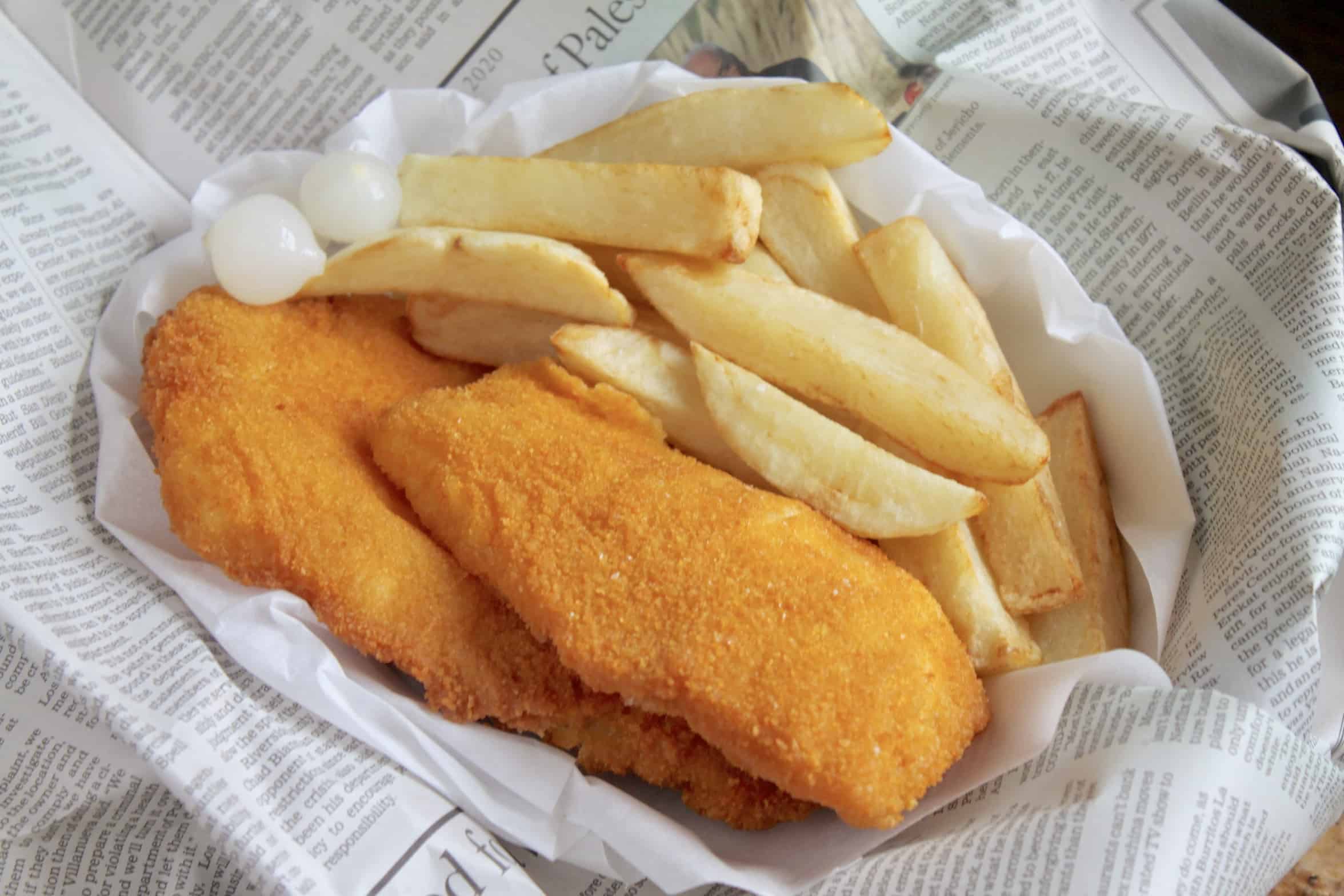 Prepare Crumb Fried Fish And Chips, Easy and tasty