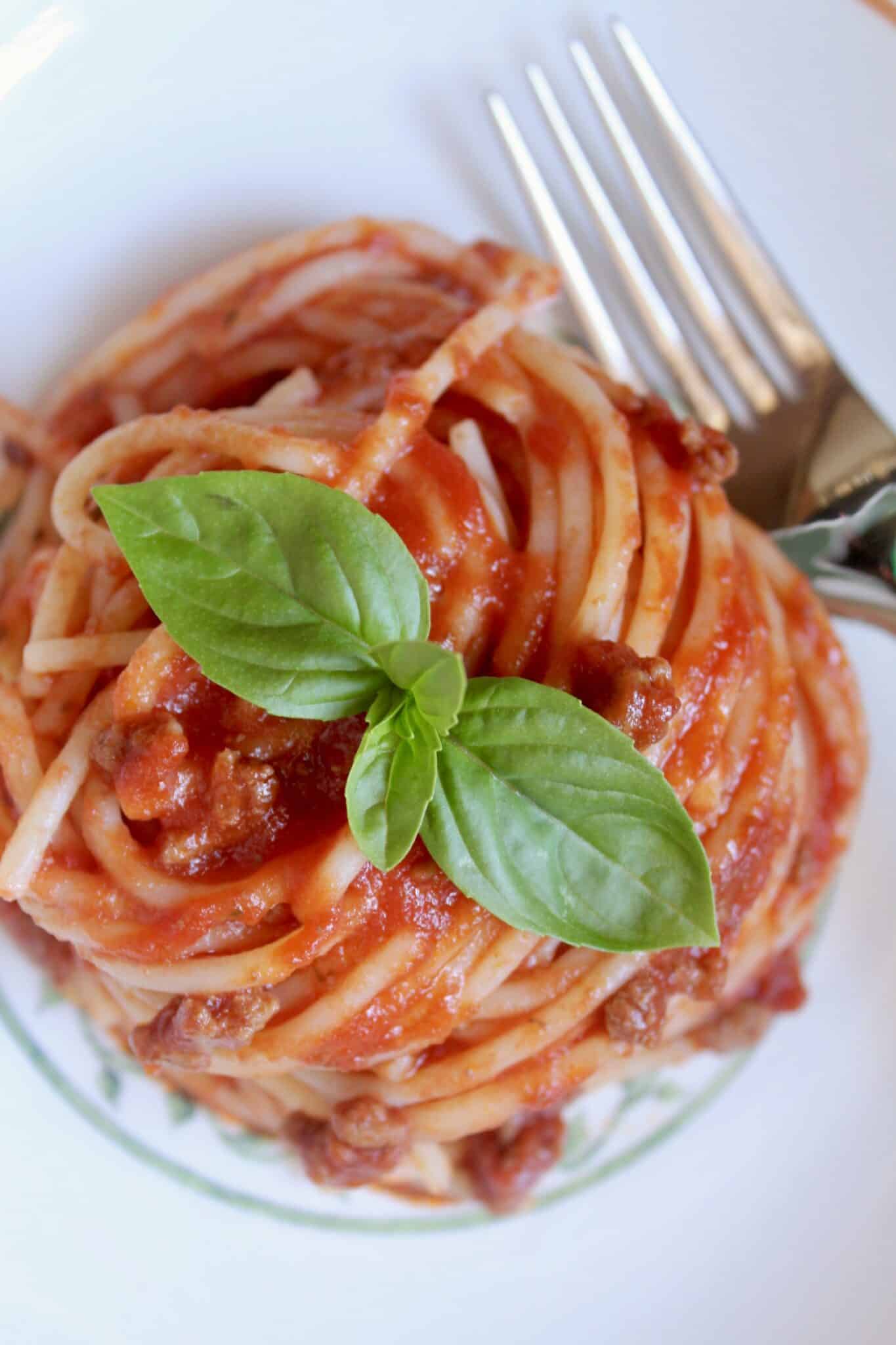 Spaghetti Sauce (Easy Italian Recipe with 6 Ingredients) - Christina's ...
