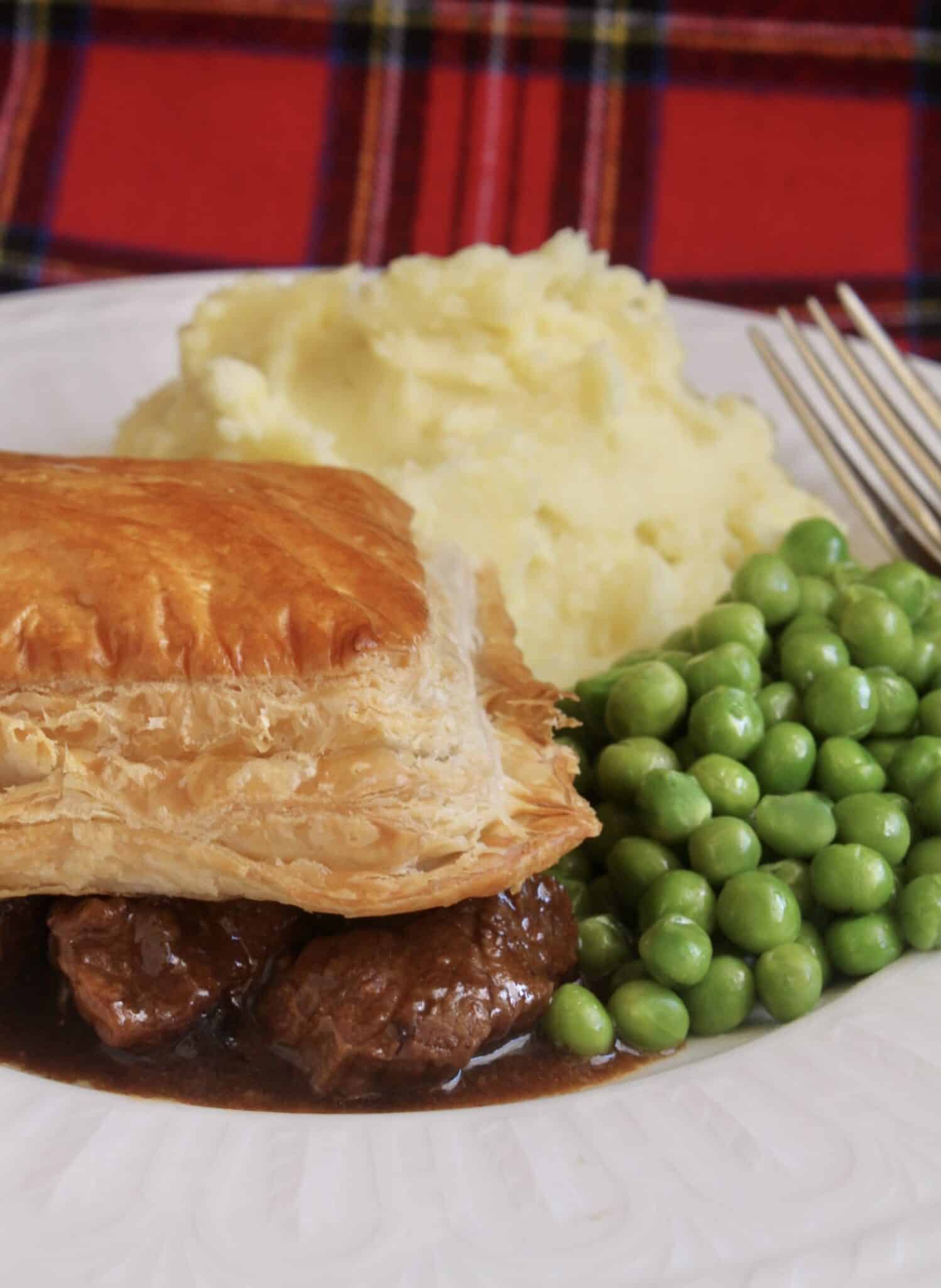 Scottish Steak Pie (with Puff Pastry Topping) - Christina's Cucina