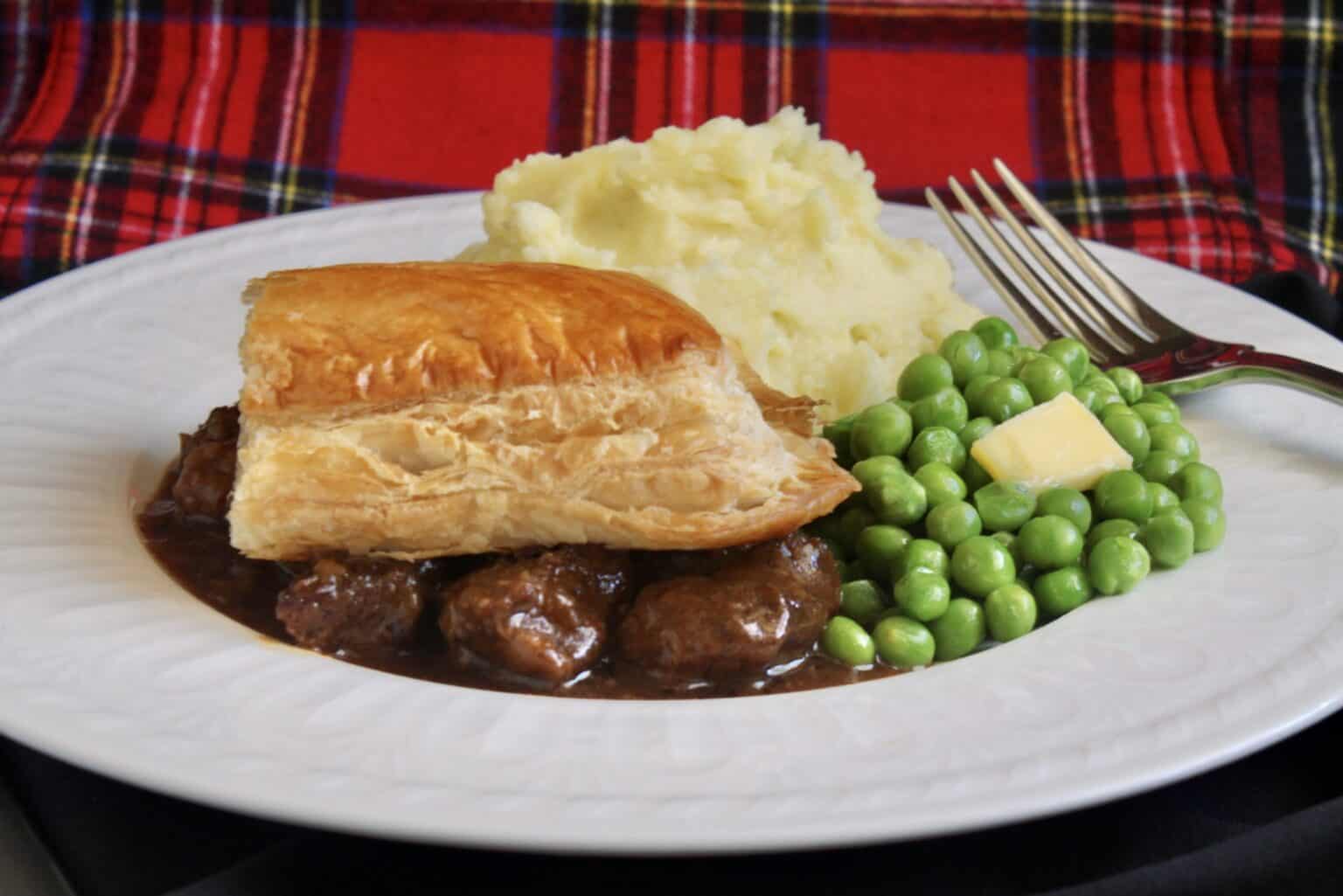 Scottish Steak Pie With Puff Pastry Topping Christina S Cucina