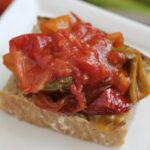 peperonata on bread