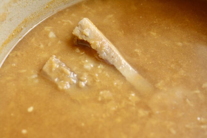 marrow bone in soup