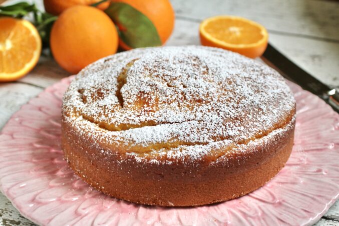 orange olive oil cake